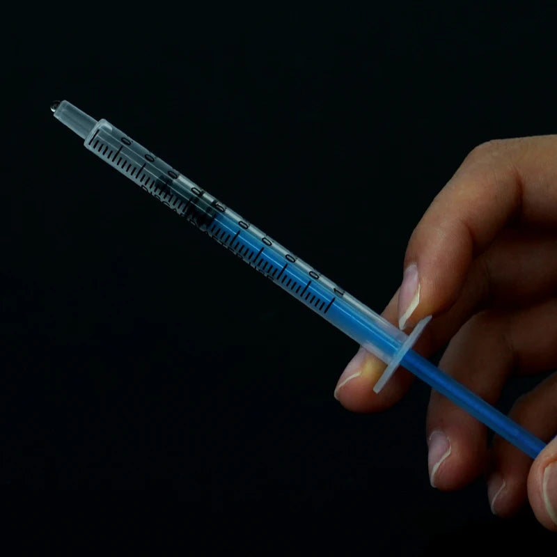 Jeringas desechables de plástico de 1ML para alimentación y cuidado de animales de granja