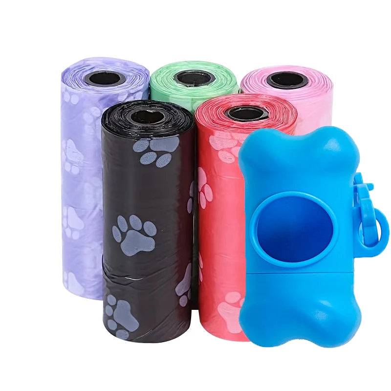 Dispositivo portátil para limpieza de heces caninas - Diseño en forma de hueso, práctico y ecológico