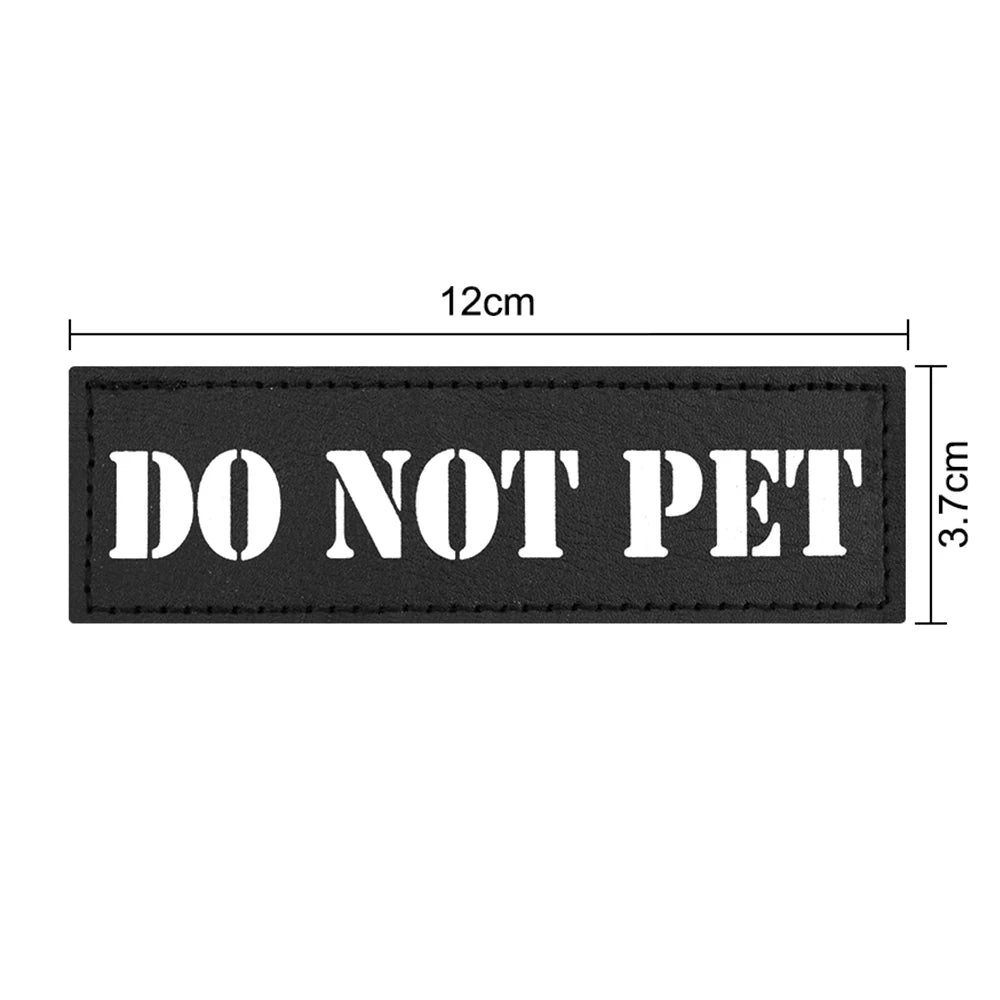 Etiquetas de identificación personalizadas para perros con diseño de letras en nylon