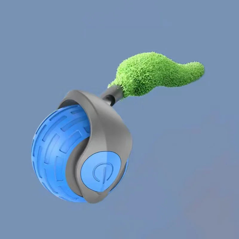 New Interactive Cat Toys Ball Auto Electric Rolling Ball Toys for Cat Kitty Pet Smart Automatic Teaser USB Rechargeable Cat Toy