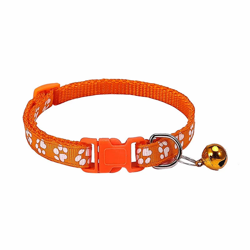 Collar para Gatos con Campana y Diseño Colorido – Ajustable, Duradero y Antiguo