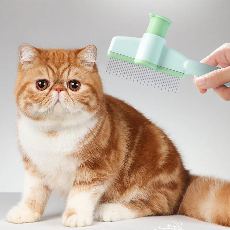 Peine Profesional para Eliminar Nudos en Pelo de Gatos - Resistente y Eficaz