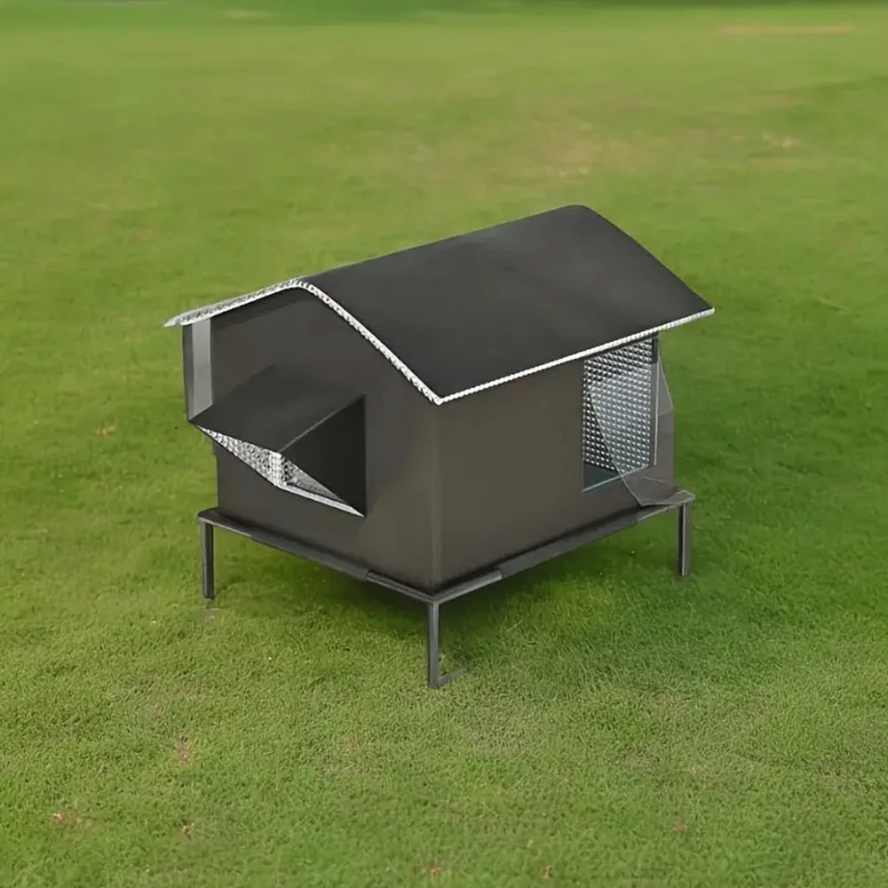 Casa para gatos impermeable y fácil de montar para uso exterior e interior