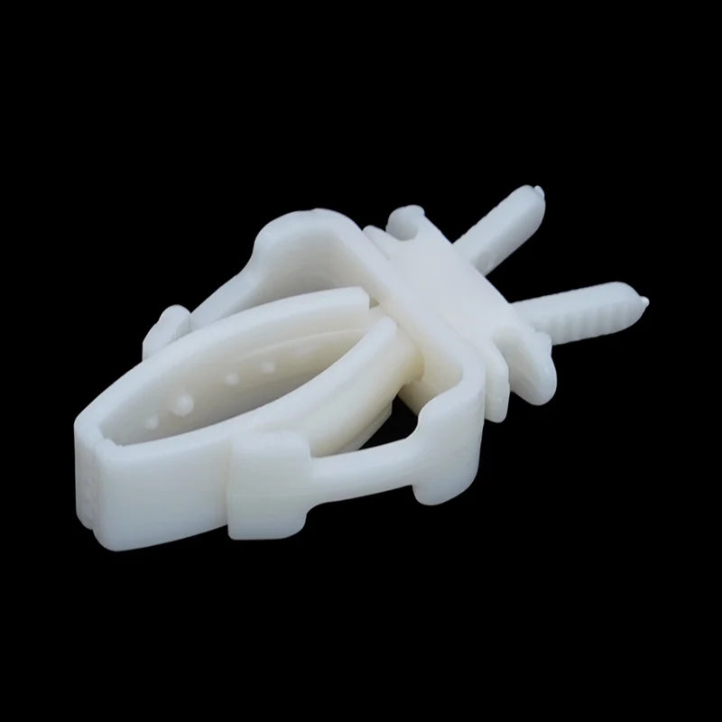 Pinzas de fruta para aves en acero inoxidable y plástico - Kit de clips para alimentación y alimentación segura para loros, aves pequeñas y roedores