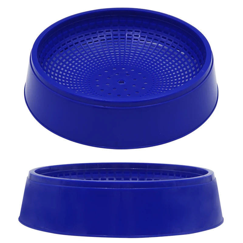 Nido para aves y huevos de paloma con base de césped y material duradero