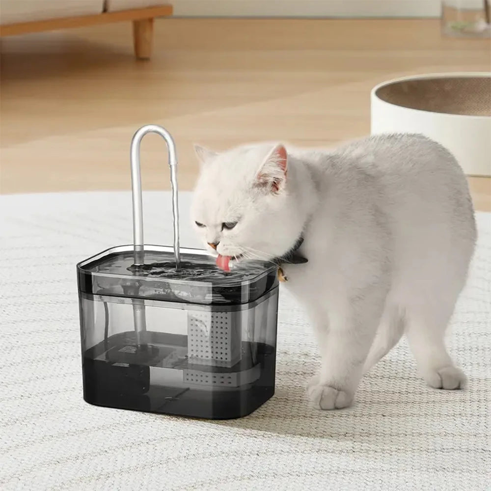 Dispensador de agua automático para gatos y perros con capacidad de 1.5L