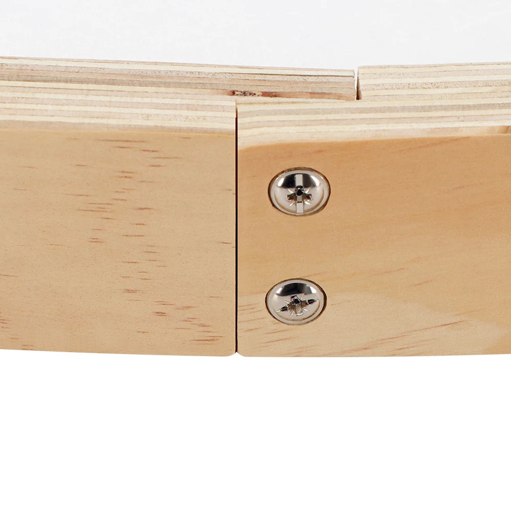 Cama de colgante para gatos con soporte de madera para descansar y observar