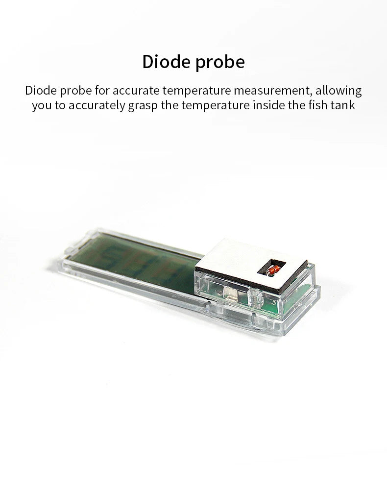 Termómetro Digital para Acuarios, Preciso y Resistente a Temperaturas Extrema
