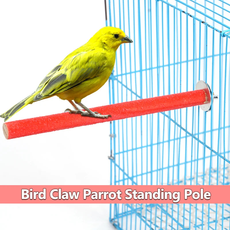 Varilla de Madera para Aves y Periquitos – Juguete Natural y Decorativo