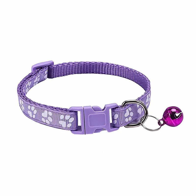 Collar para Gatos con Campana y Diseño Colorido – Ajustable, Duradero y Antiguo