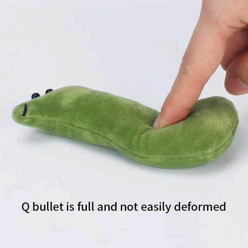 Juguete de peluche para gatos - Mordedor y estimulante, tamaño compacto y ligero