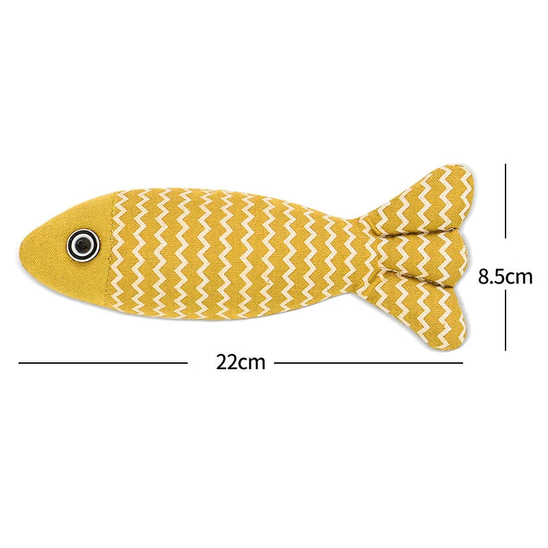 Juguete para Gatos - Ratón de Tela de Material PP Cotton