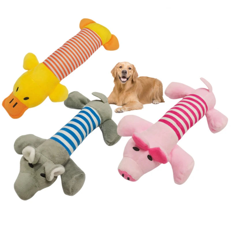Juguete de peluche para perros - Sonido integrado y diseño seguro
