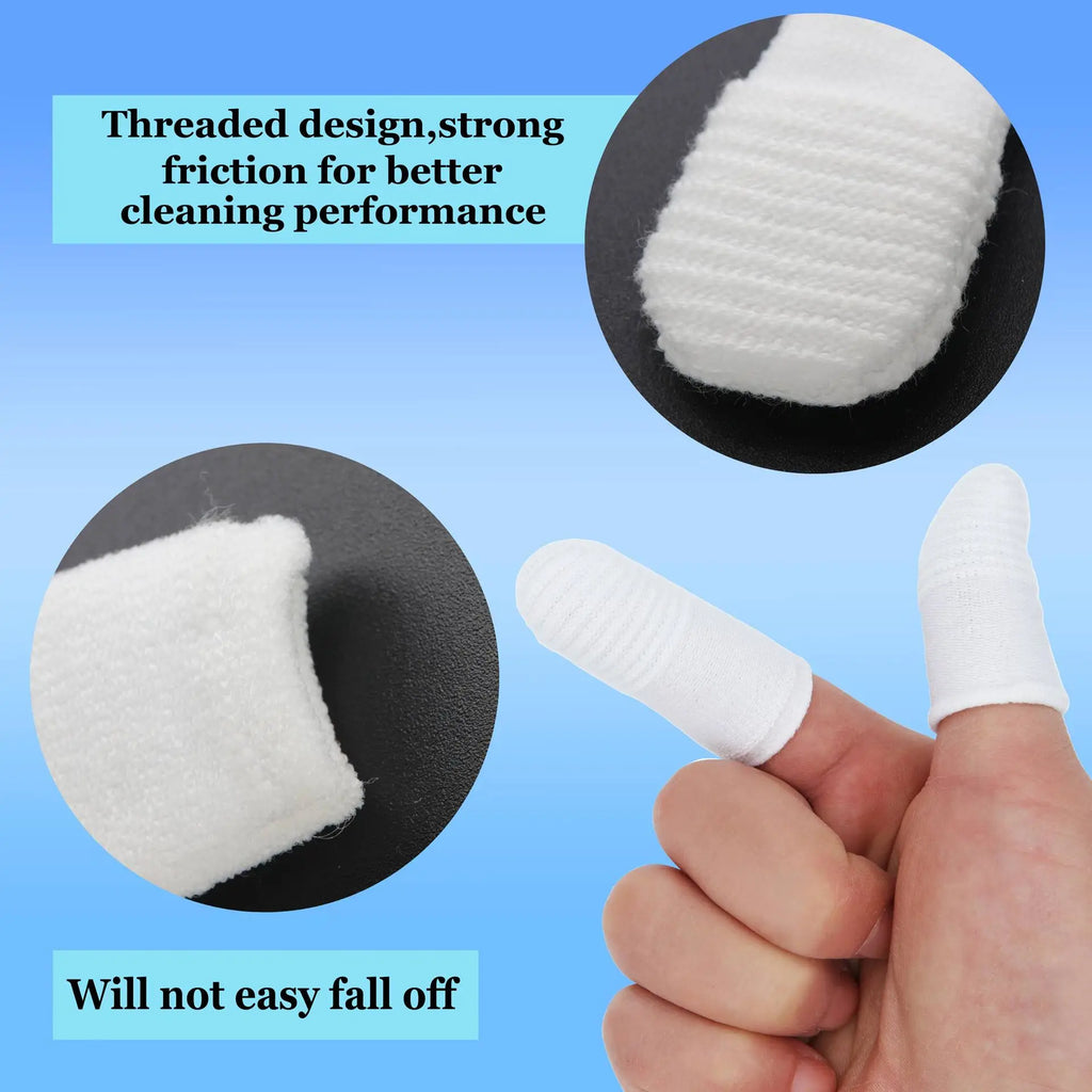 Set de Cepillos de Dedo para la Limpieza Dental de Perros y Gatos